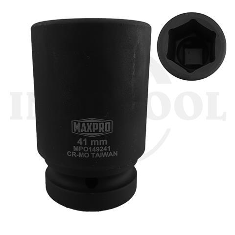 DEEP SOCKET 1" IMPACT, 6PT 41mm / MATA SOCK DEEP IMPACT MAXPRO