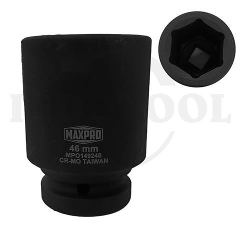 DEEP SOCKET 1" IMPACT, 6PT 46mm / MATA SOCK DEEP IMPACT MAXPRO
