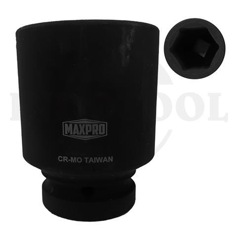 DEEP SOCKET 1" IMPACT, 6PT 100mm / MATA SOCK DEEP IMPACT MAXPRO