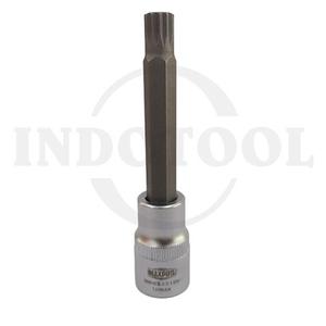 1/2" DR BIT SOCKET SPLINE S2 10mm x 100mm / MATA SOCK SPLINE MAXPRO