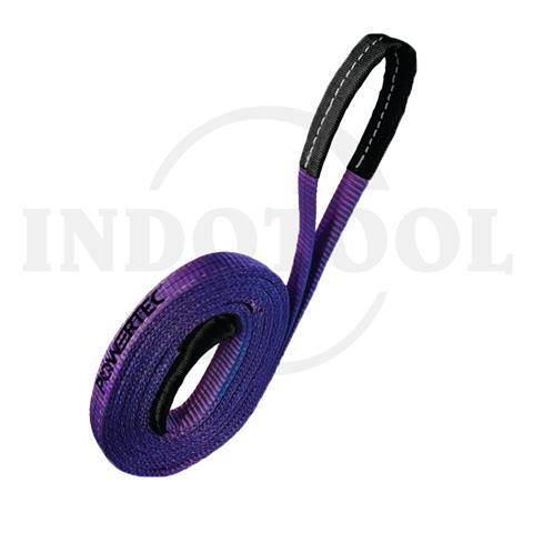 WEBBING SLING, DOUBLE PLY (6:1) 1T, 3M x 25mm / TALI ANGKAT POWERTEC