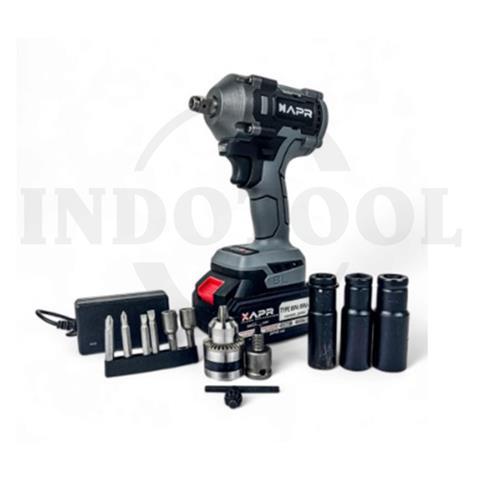 CORDLESS IMPACT WRENCH AP84PROMAX, 1/2" 1000Nm / MESIN PEMBUKA BAUT APR