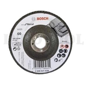 FLAP DISC STANDARD FOR METAL 4" x 16mm, #60 / MATA GERINDA AMPLAS, AMPLAS SUSUN BOSCH