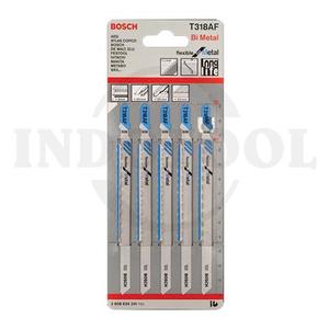 5 PCS JIGSAW BLADE FOR METAL T318AF / 5 PCS MATA JIGSAW LOGAM BOSCH