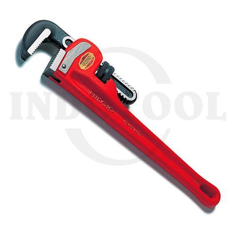 HEAVY DUTY STRAIGHT PIPE WRENCH 12" / KUNCI PIPA HEAVY DUTY RIDGID