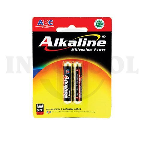 BATTERY ALKALINE AAA / BATERAI/BATREI ABC