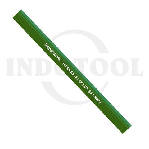 EXCEL COLOR HOSE (AIR & WATER) 3/8", GREEN / SELANG ANGIN BRIDGESTONE