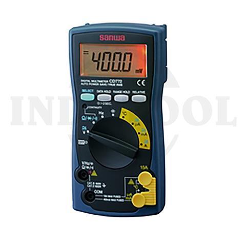 DIGITAL MULTIMETER CD-772 / DIGITAL MULTITESTER SANWA