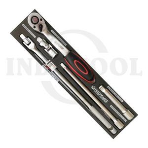 5 PCS RATCHET WRENCH SET TOOL TRAY 420 x 96mm / 5 PCS KUNCI RATCHET TOOL TRAY MAXPOWER