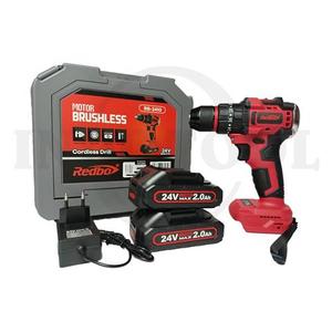 CORDLESS DRIVER DRILL (BRUSHLESS) RB-2410, 24V / MESIN BOR OBENG BATEREI REDBO