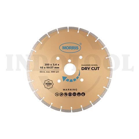 DIAMOND WHEEL, DRY CUT 14" (350x3.4x10x50/27) / MATA POTONG KERAMIK MORRIS