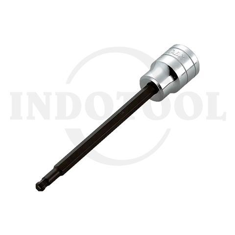 LONG BALL POINT HEX BIT SOCKET, SQUARE 3/8" 5/16" x 1/4" / LONG BALL POINT HEX BIT SOCKET, SQUARE 3/8" KTC