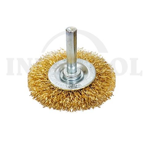 CIRCULAR WIRE BRUSH 3" (75mm) / MATA GERINDA SIKAT KAWAT LANGSOL