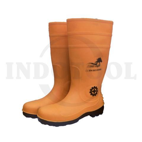 SAFETY BOOTS, YELLOW 41, STEELION / SEPATU BOOT SAFETY KUNING LEGION
