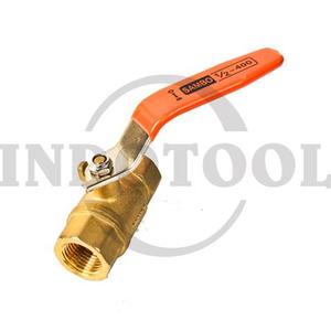 BRASS BALL VALVE 1/2" / STOP KERAN / KRAN GAS AIR BRASS KUNINGAN SAILING