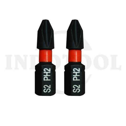 2 PCS SCREWDRIVER BIT PH2 / MATA OBENG MAXPRO