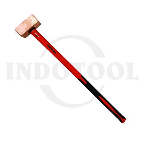 FIBERGLASS HANDLE COPPER HAMMER 5kg / PALU TEMBAGA MAXPOWER