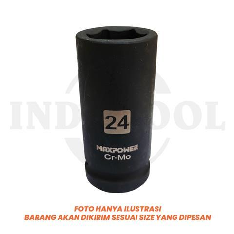 DEEP SOCKET 3/4" IMPACT, 6PT 22mm / MATA SOCK DEEP IMPACT MAXPOWER