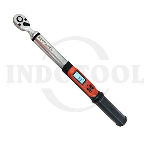 SMART TORQUE WRENCH 1/2", 34 - 340Nm / KUNCI TORSI DIGITAL MAXPOWER